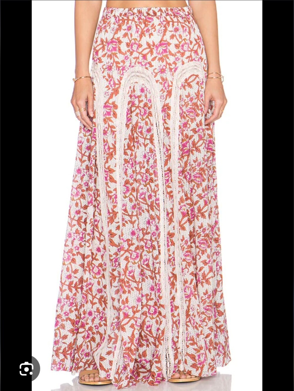 Free People Zoe Maxi Skirt Size M